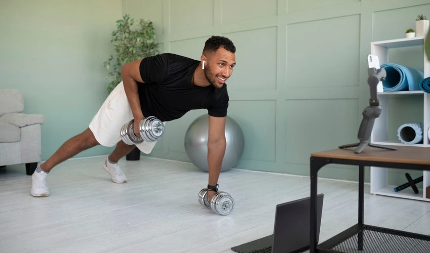 Functional strength training workout at home